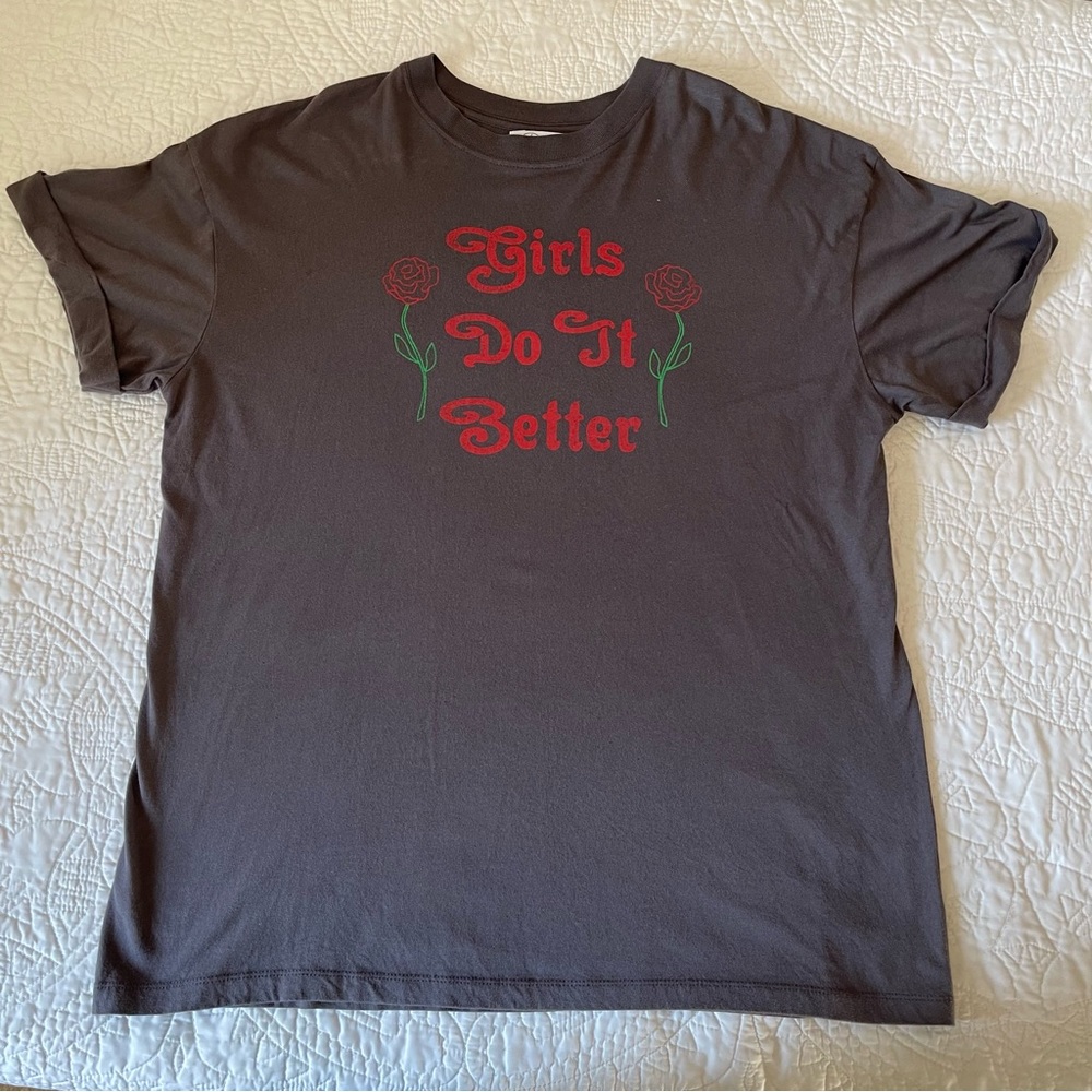 Girl Dangerous Girls Do It Better oversized t shirt